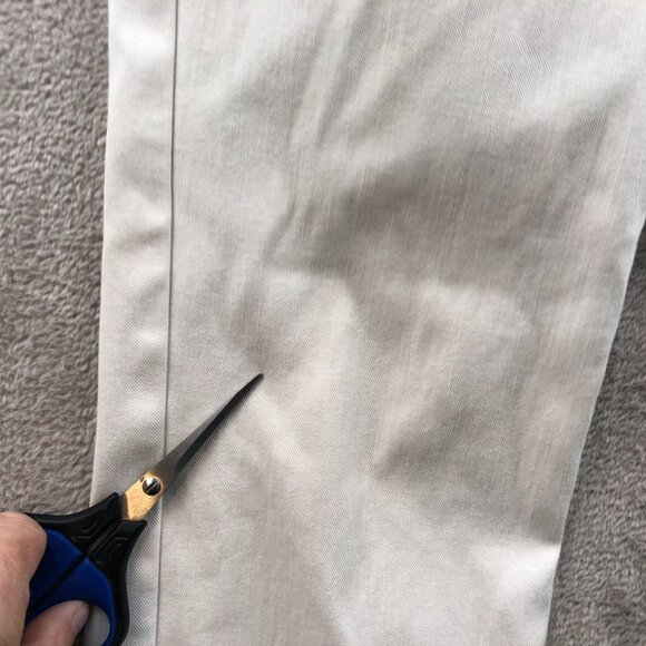 Lauren Ralph Lauren Womens Jeans Size 8 Classic Straight Casual White Denim - Picture 14 of 16